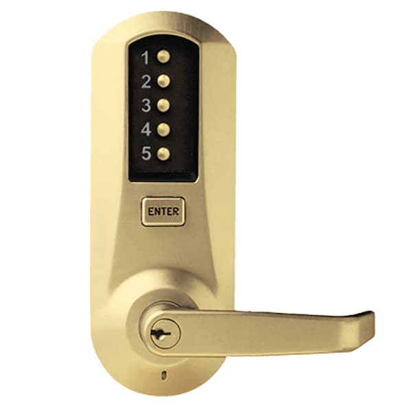 Cylindrical Combination Lever Lock, 2-3/4-in Backset, 1/2-in Throw Latch, KIL, Schlage C Keyway